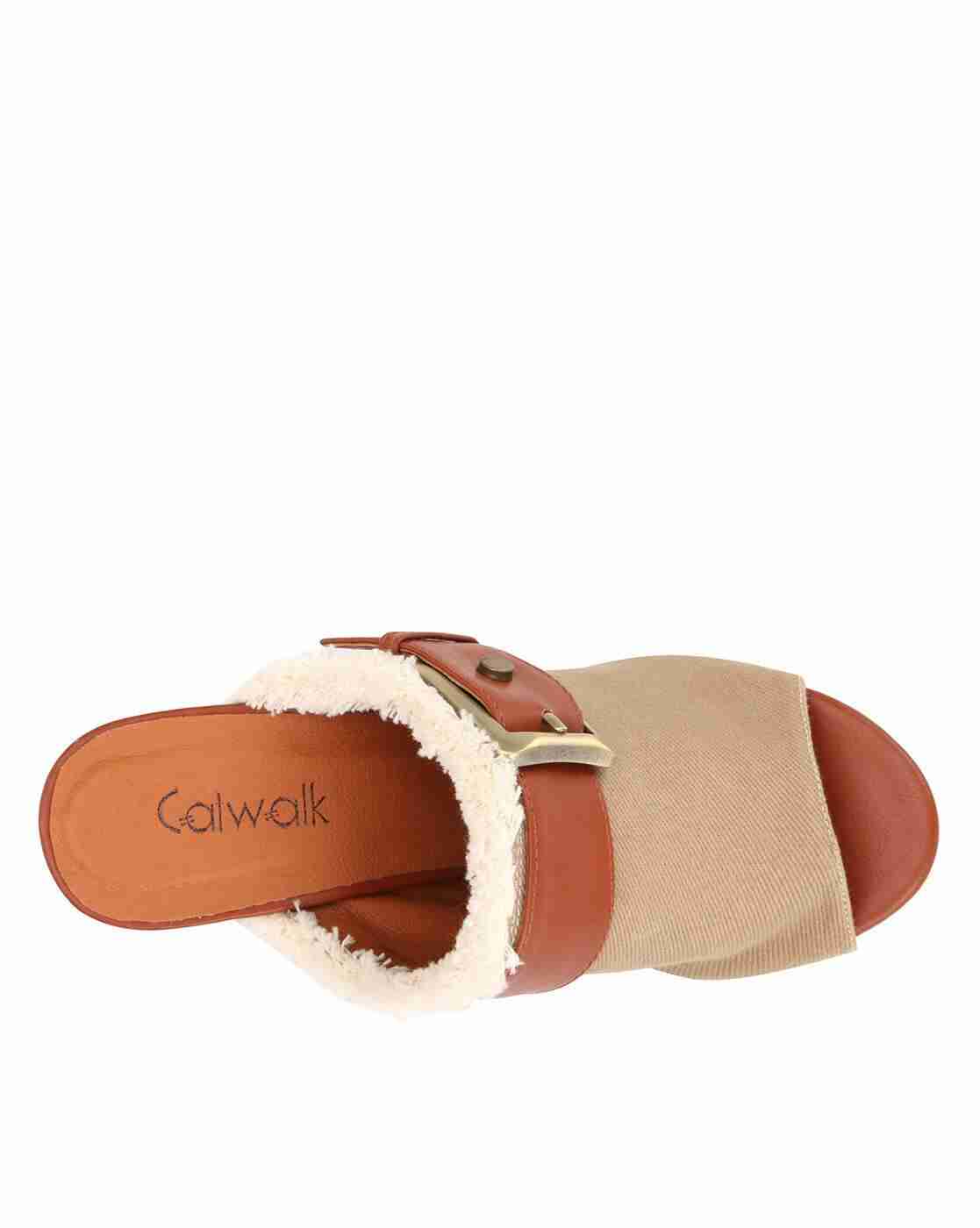 Open-Toe Chunky-Heeled Sandals