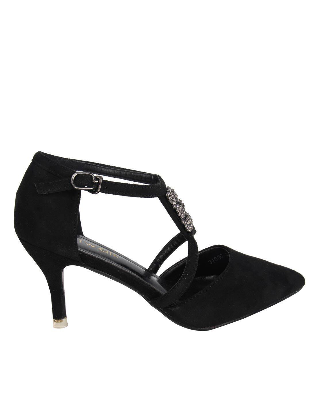 Embellished Pointed-Toe Stilettos