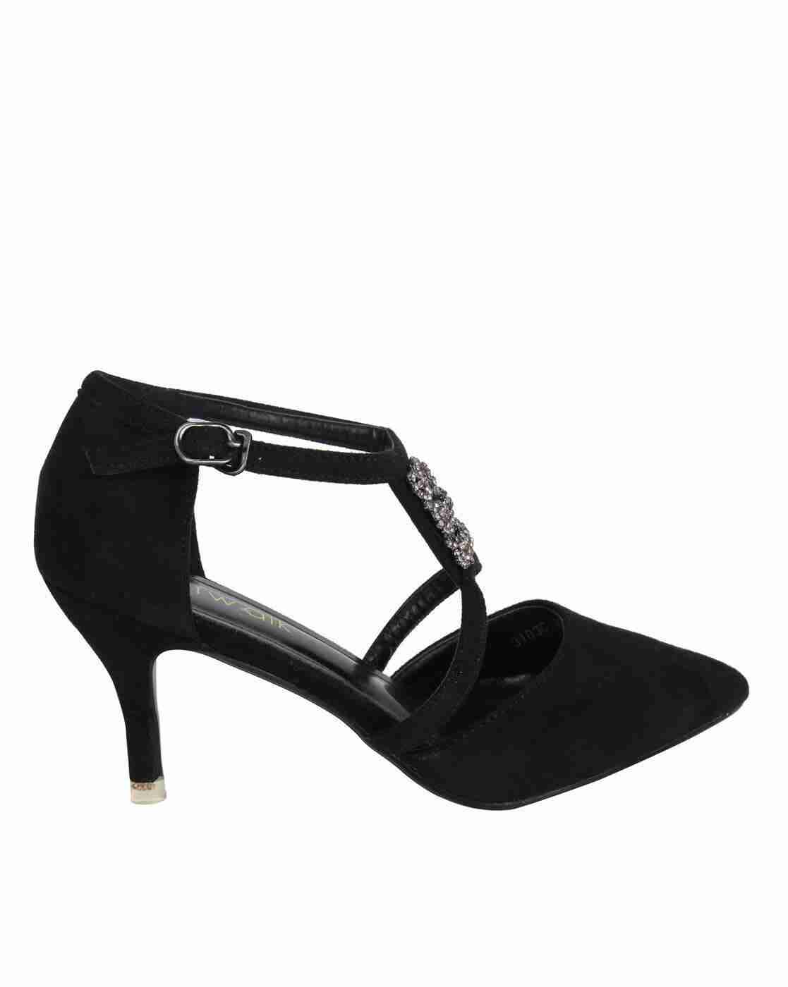 Embellished Pointed-Toe Stilettos