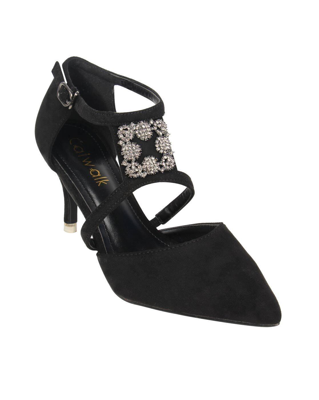 Embellished Pointed-Toe Stilettos