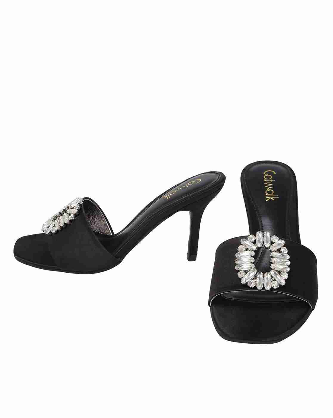 Embellished Strappy Stilettos