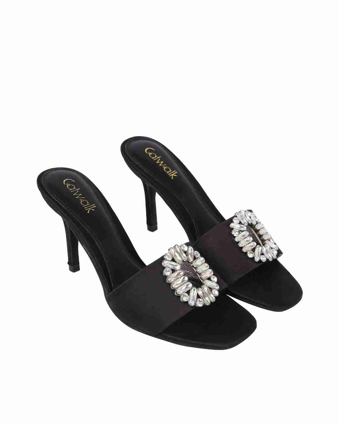 Embellished Strappy Stilettos