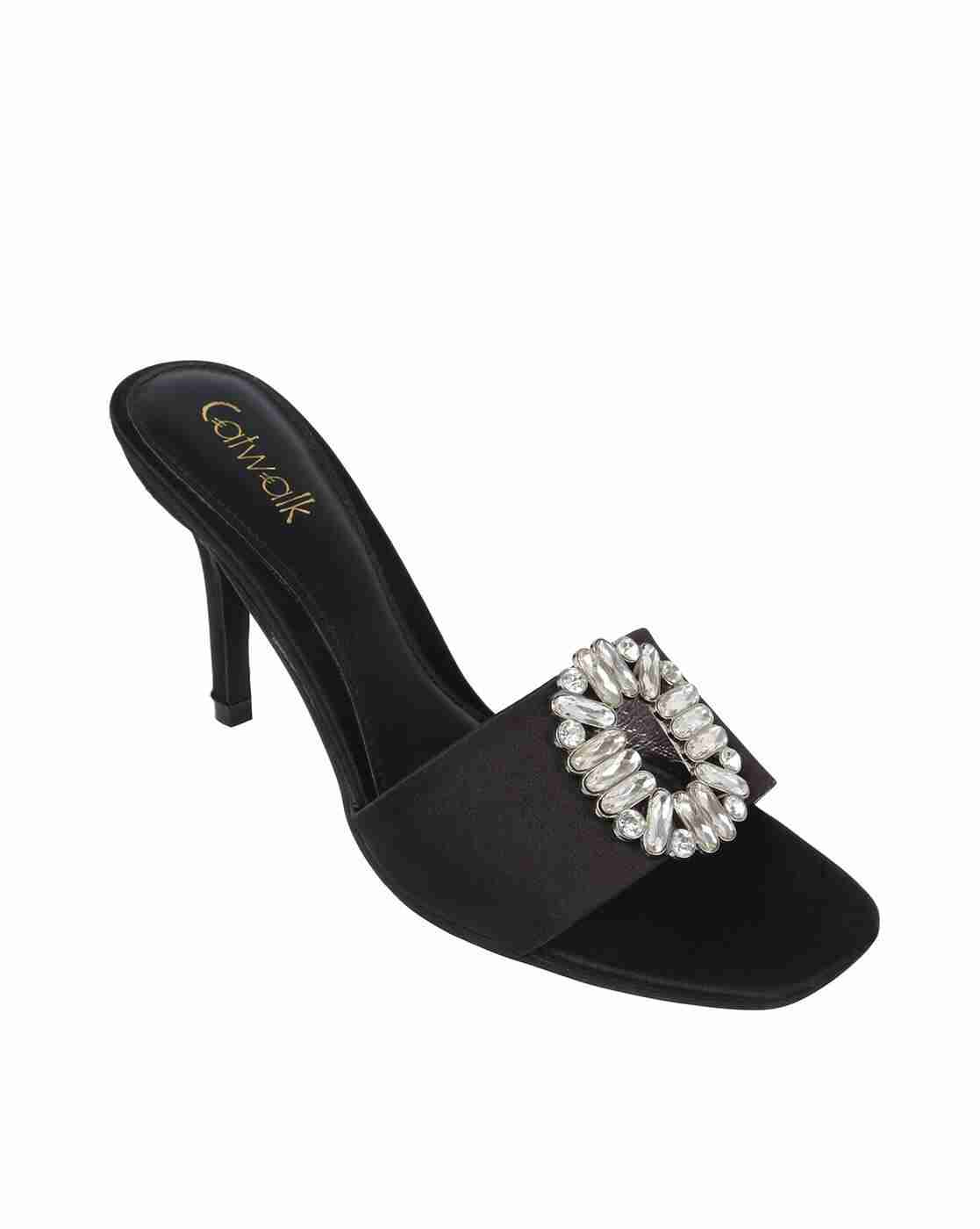 Embellished Strappy Stilettos