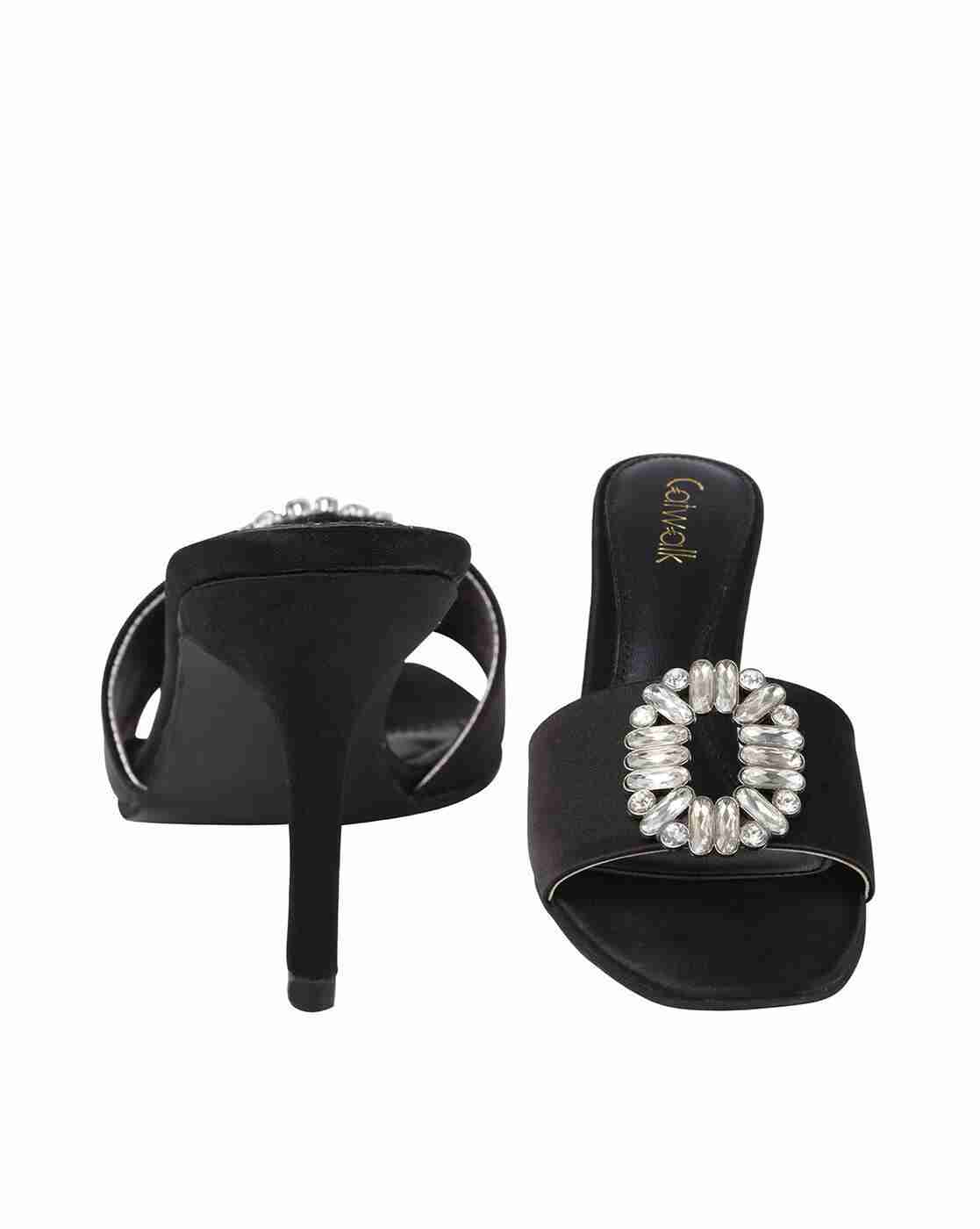 Embellished Strappy Stilettos