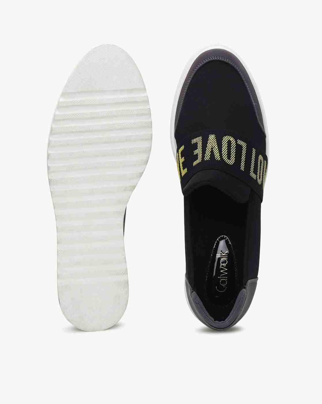 Panelled Slip-On Casual Shoes