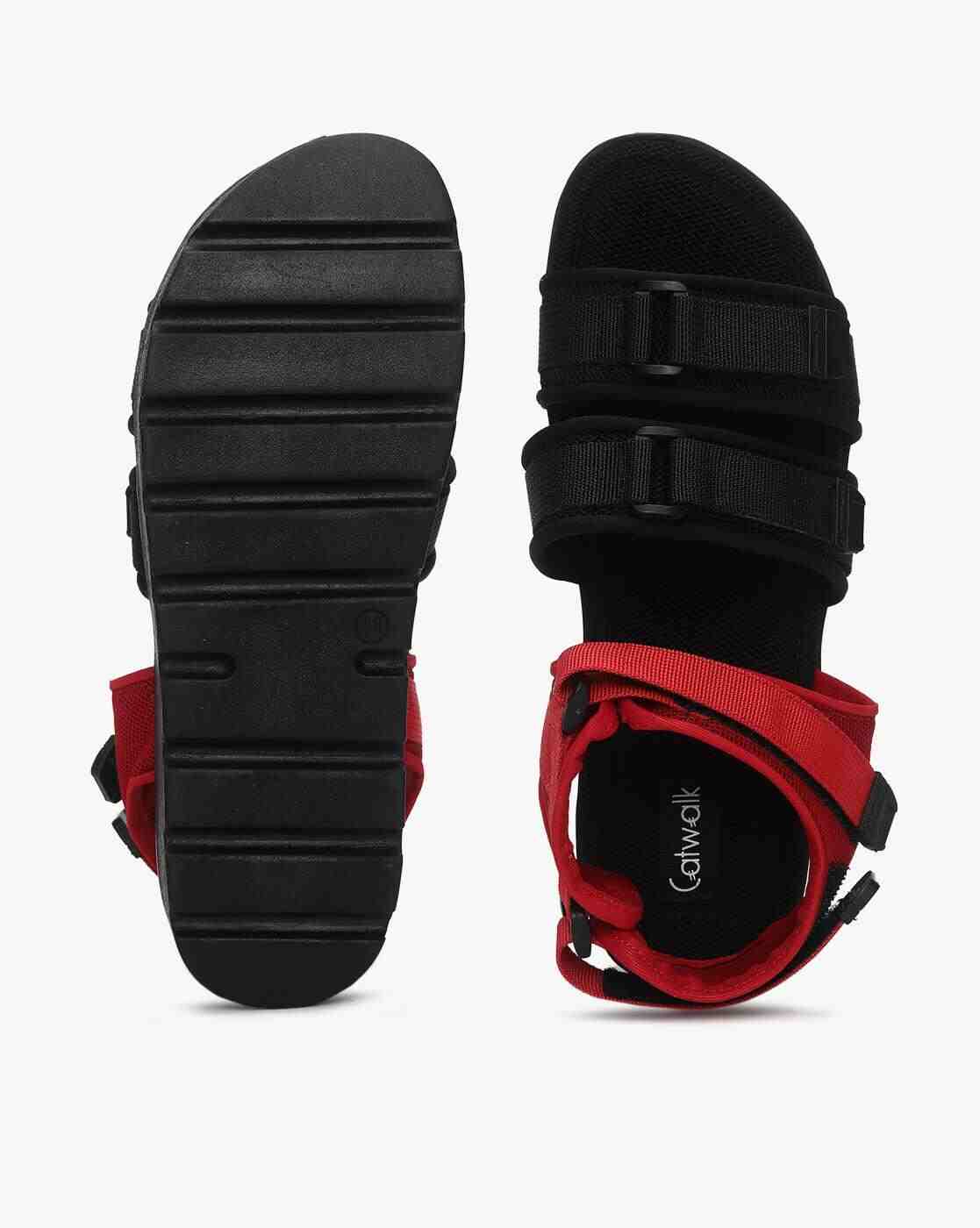 Strappy Slip-On Sandals