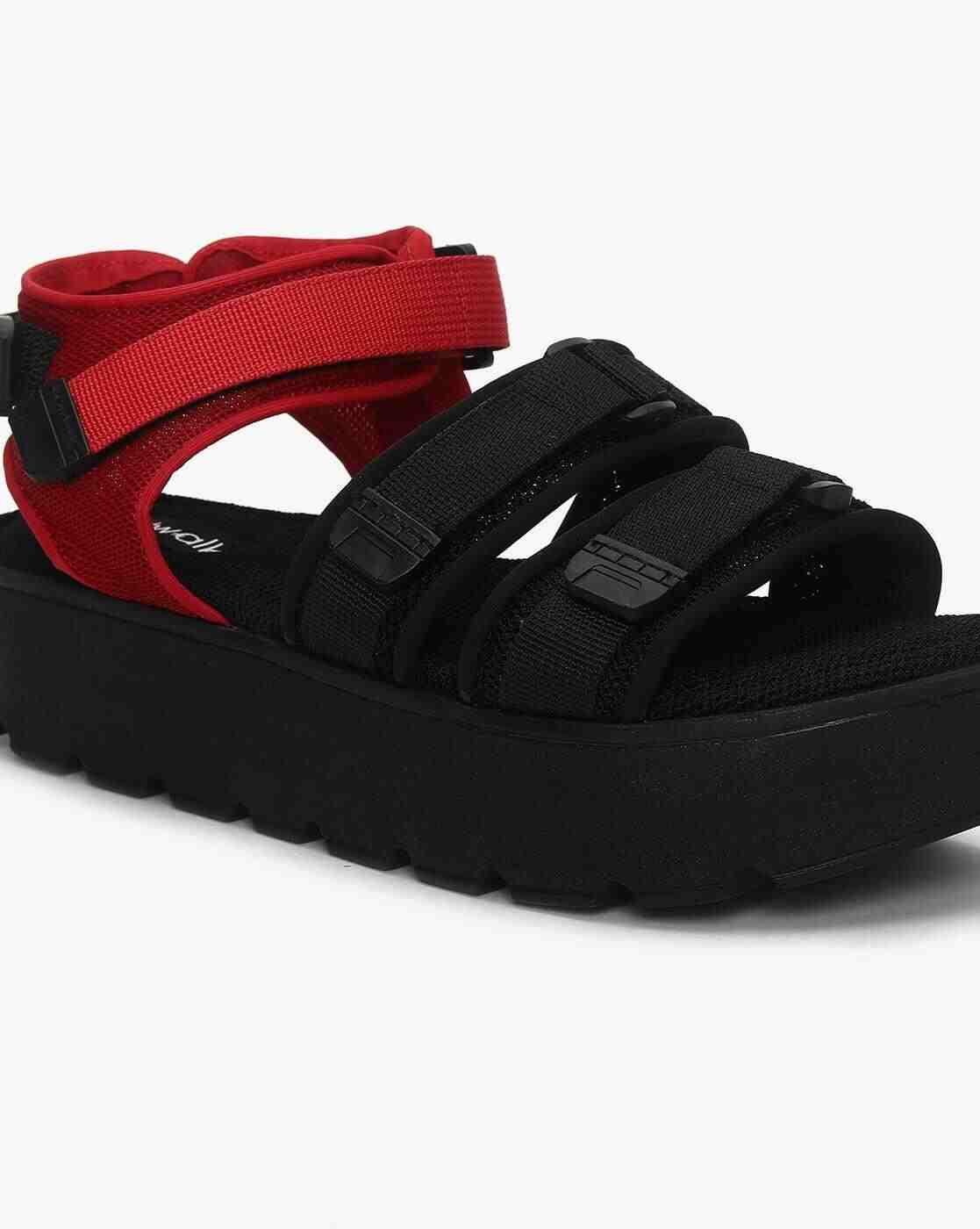 Strappy Slip-On Sandals