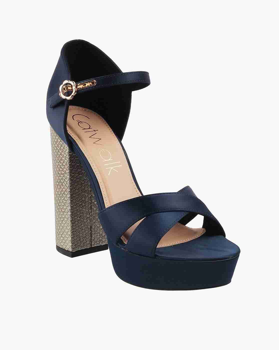 Women Chunky Heeled Sandals