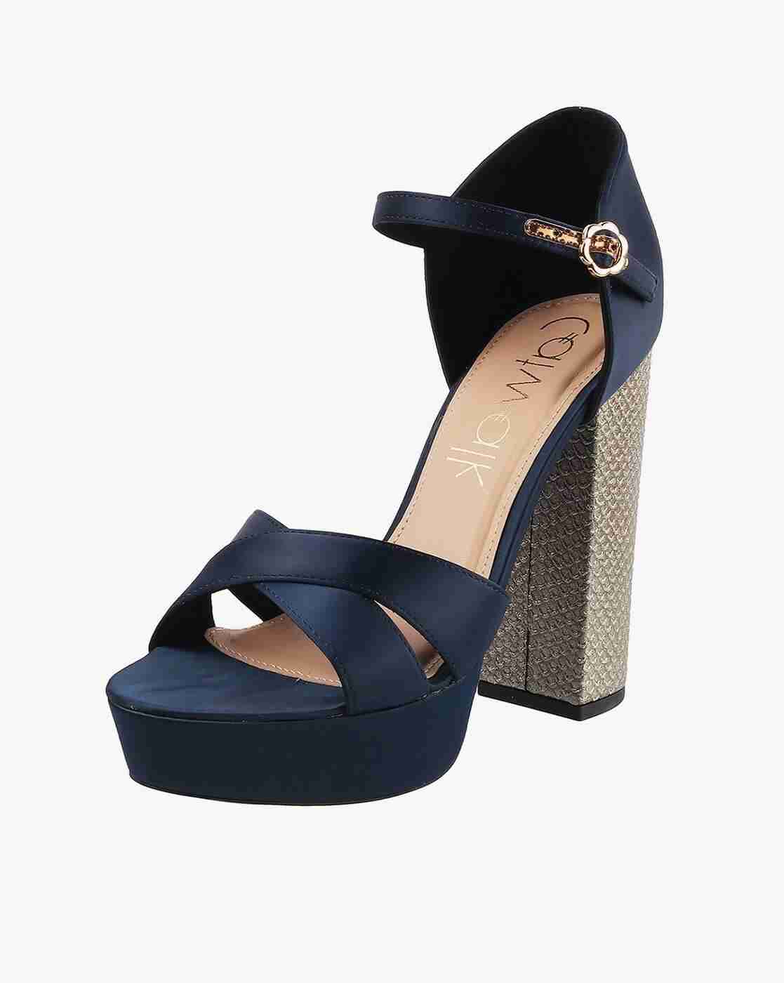 Women Chunky Heeled Sandals