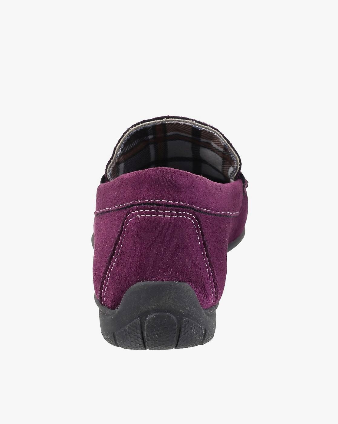 Slip-On Shoes with Metal Accent