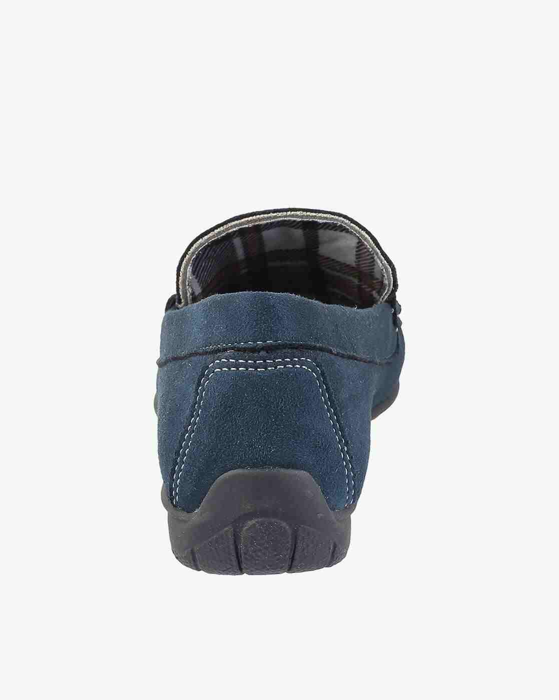 Slip-On Shoes with Metal Accent