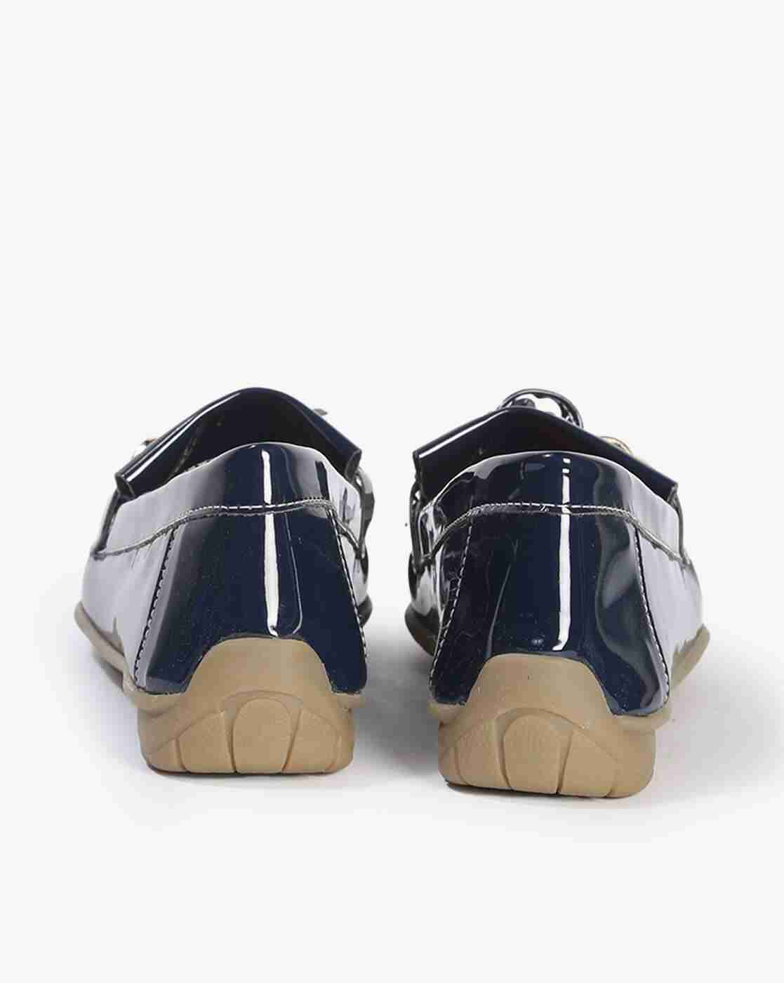 Boat Shoes with Metal Accent