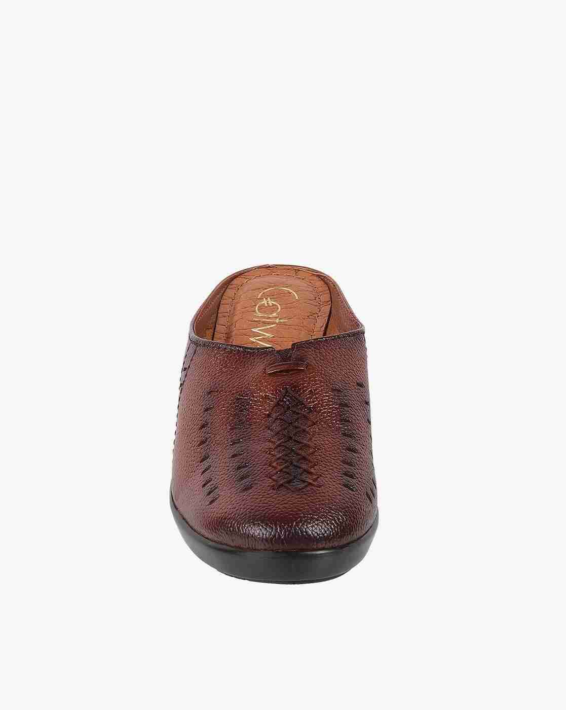 Round-Toe Slip-On Wedges