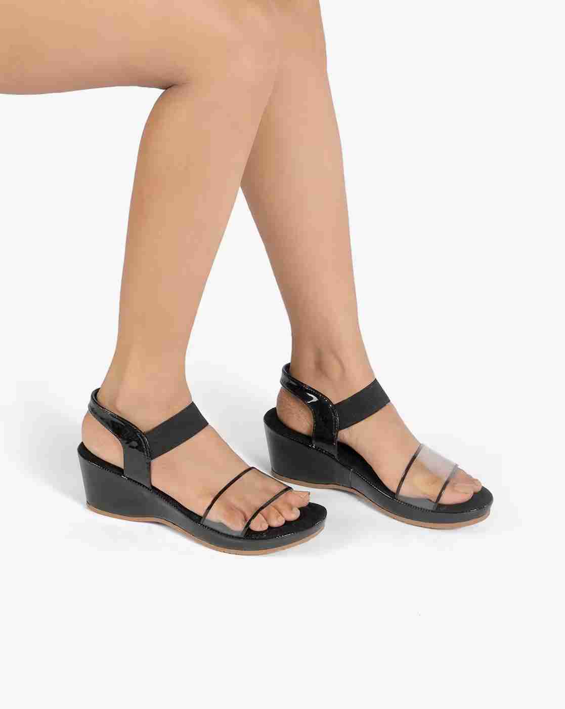 Women Open-Toe Slingback Wedges
