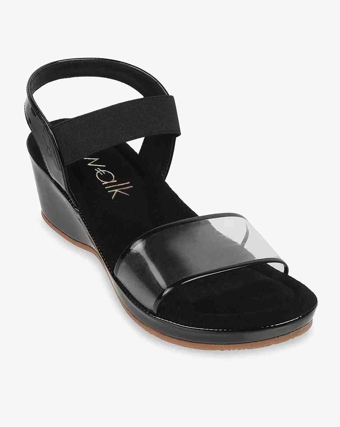 Women Open-Toe Slingback Wedges