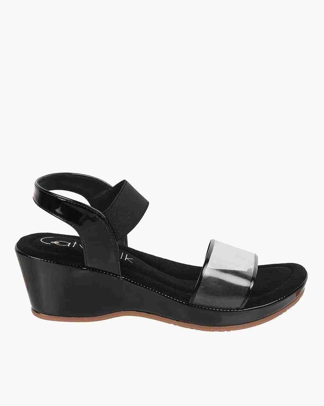 Women Open-Toe Slingback Wedges