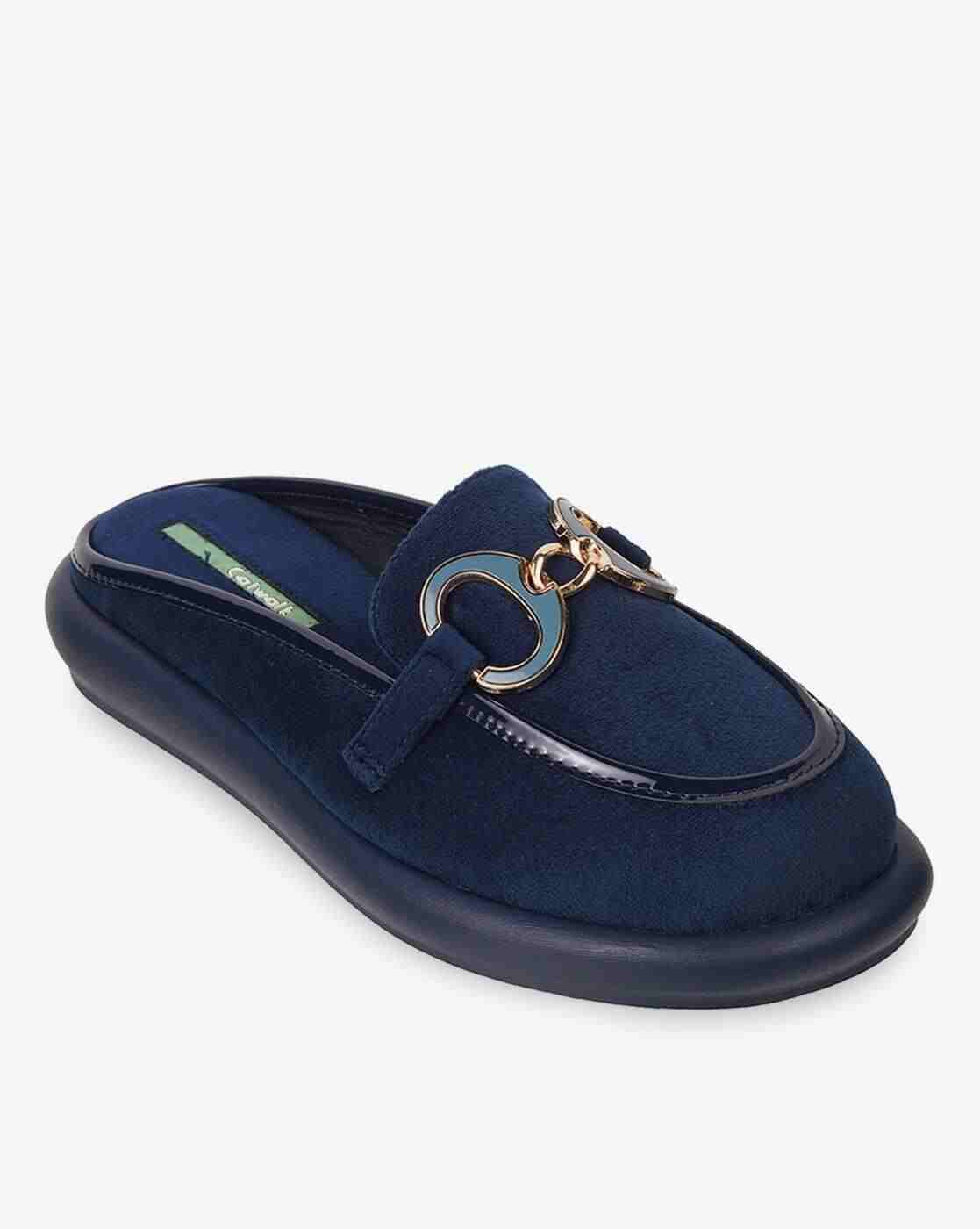 Women Embellished Slip-On Mules