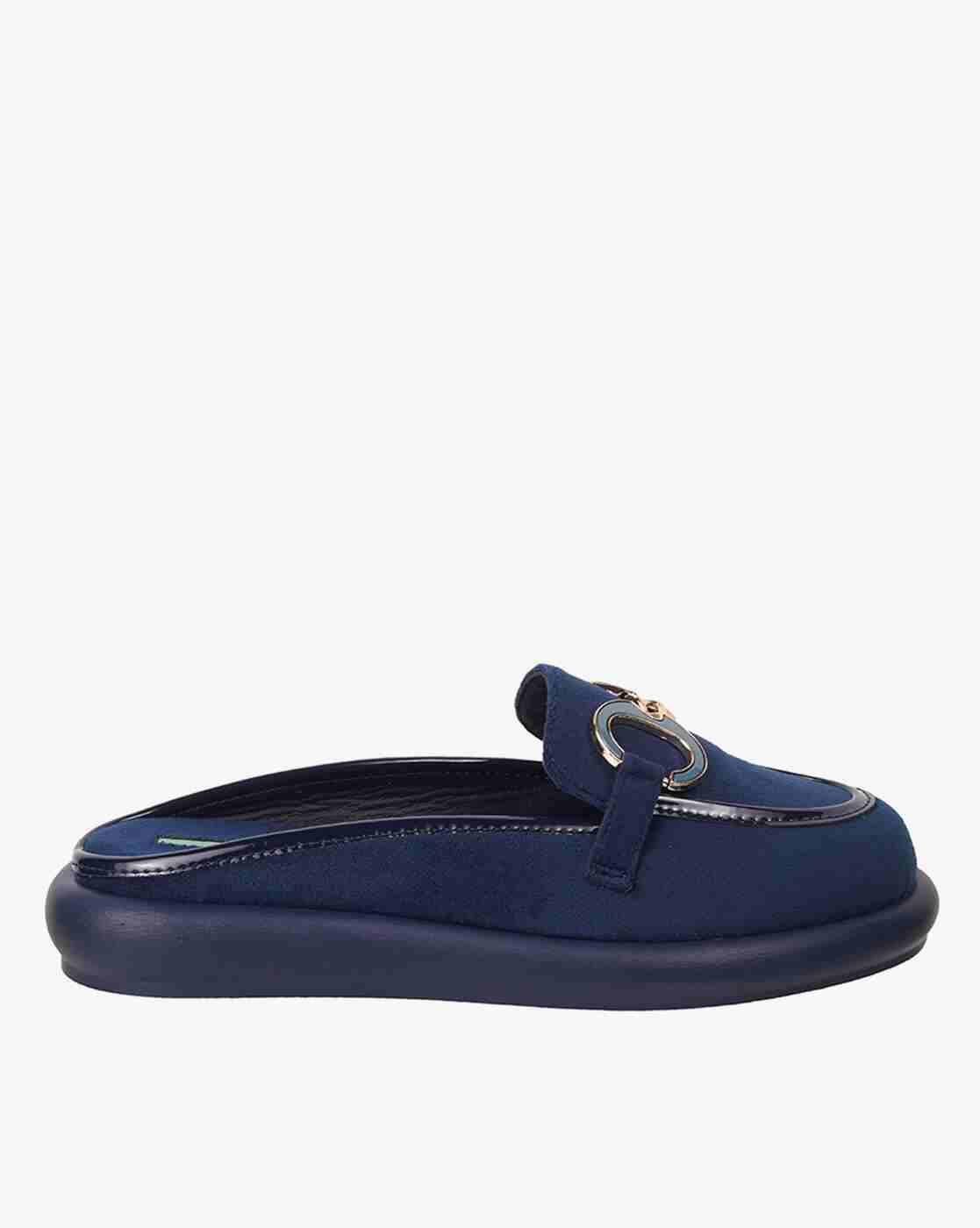 Women Embellished Slip-On Mules