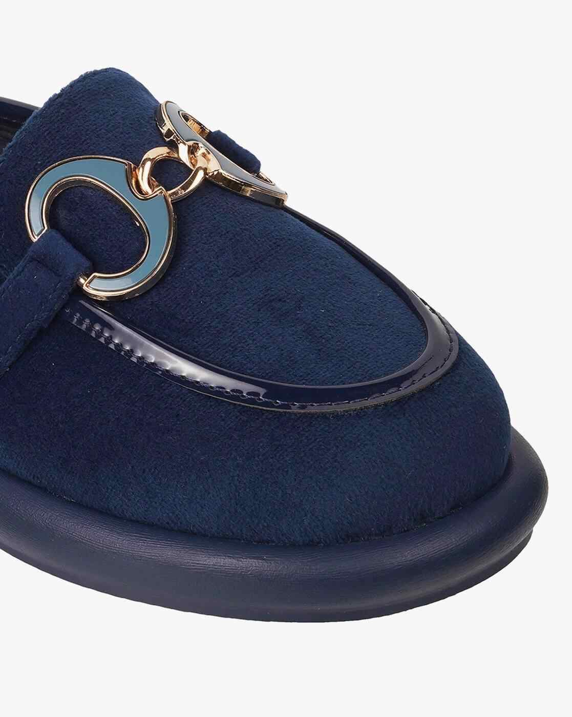 Women Embellished Slip-On Mules