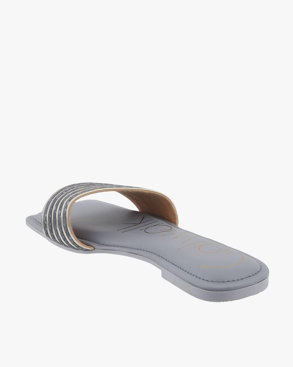 Women Square-Toe Slides