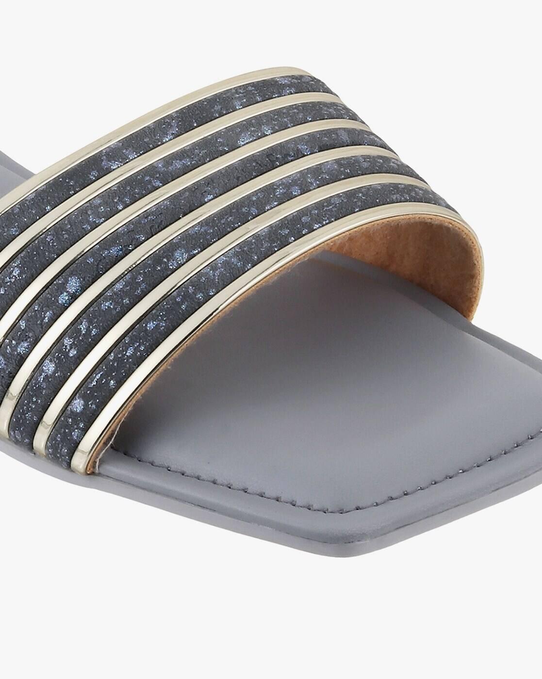 Women Square-Toe Slides