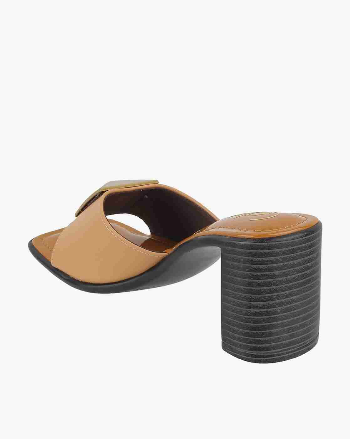 Women Blocked Heeled Sandals