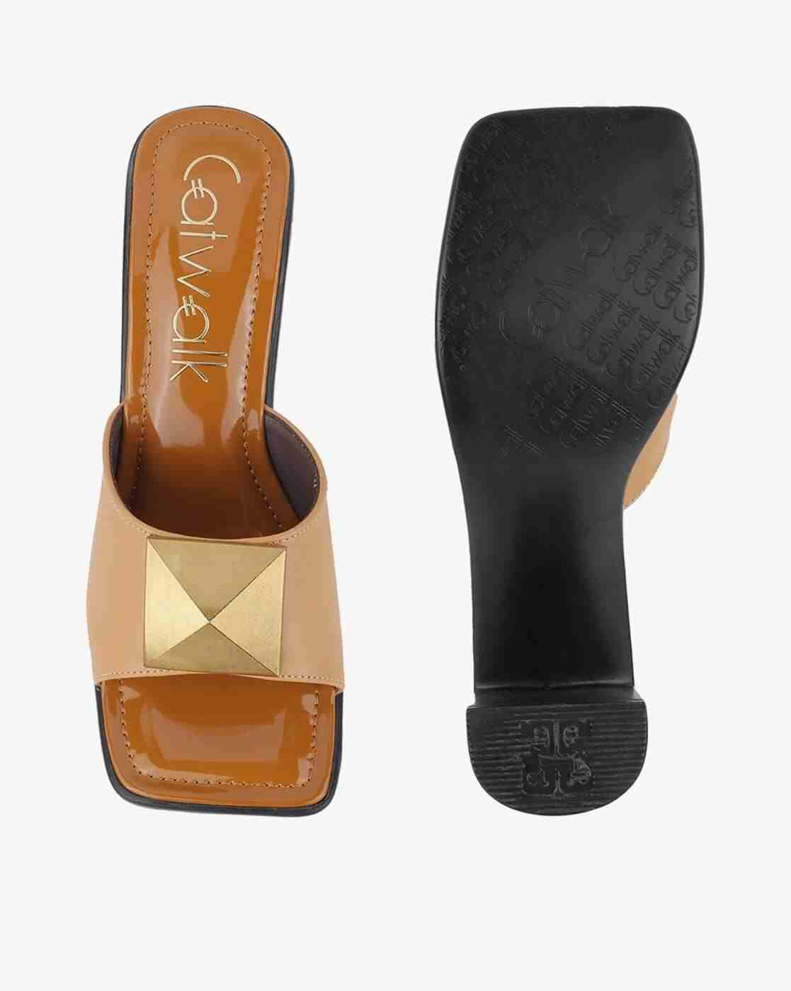 Women Blocked Heeled Sandals
