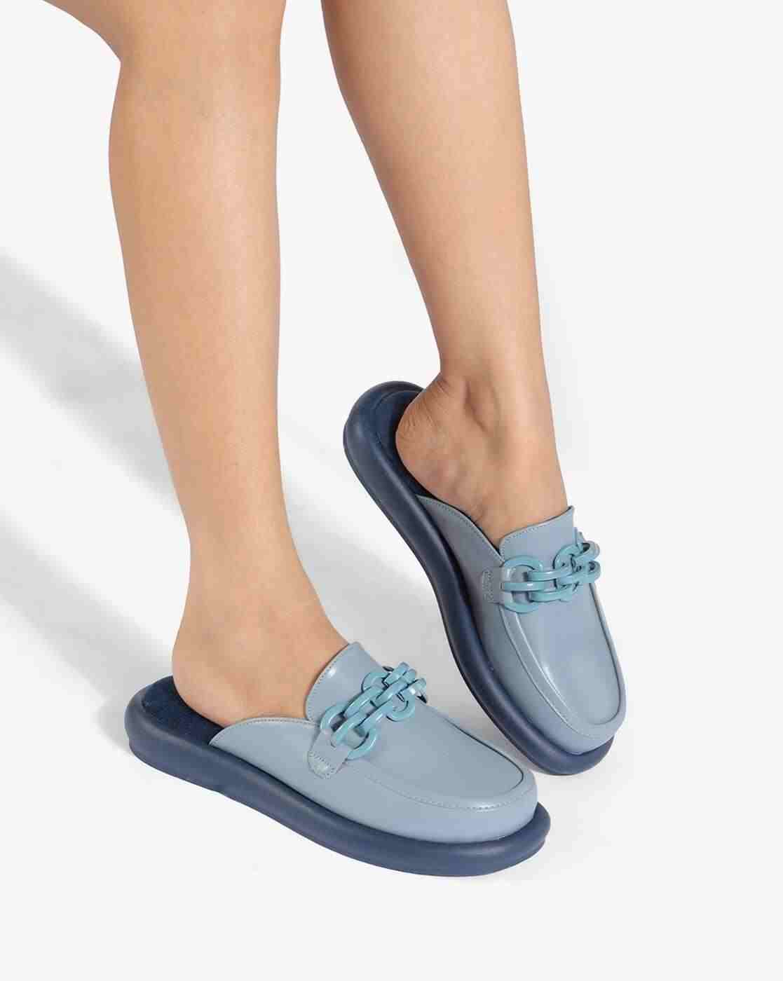 Women Platforms with Metal Accent