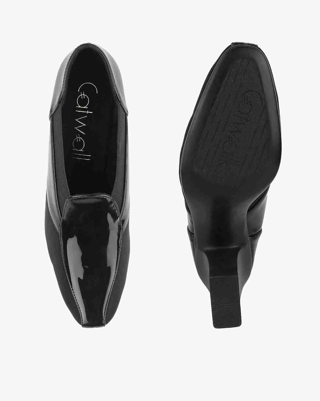 Women Slip-On Chunky-Heeled Shoes