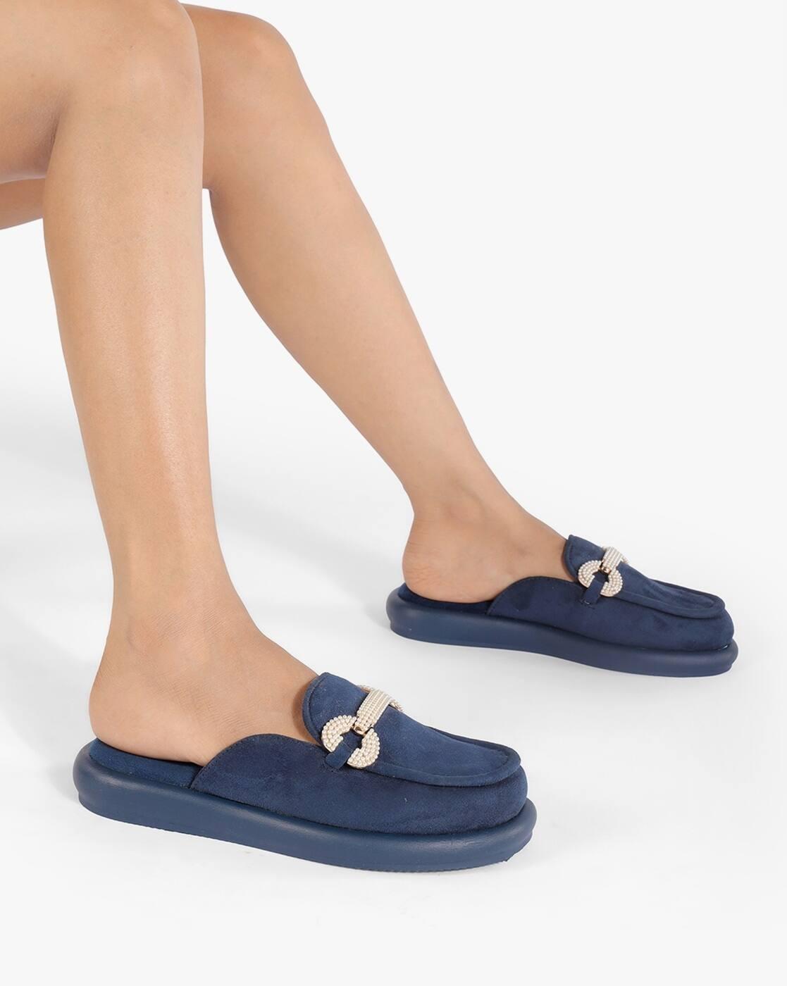 Women Platforms with Metal Accent