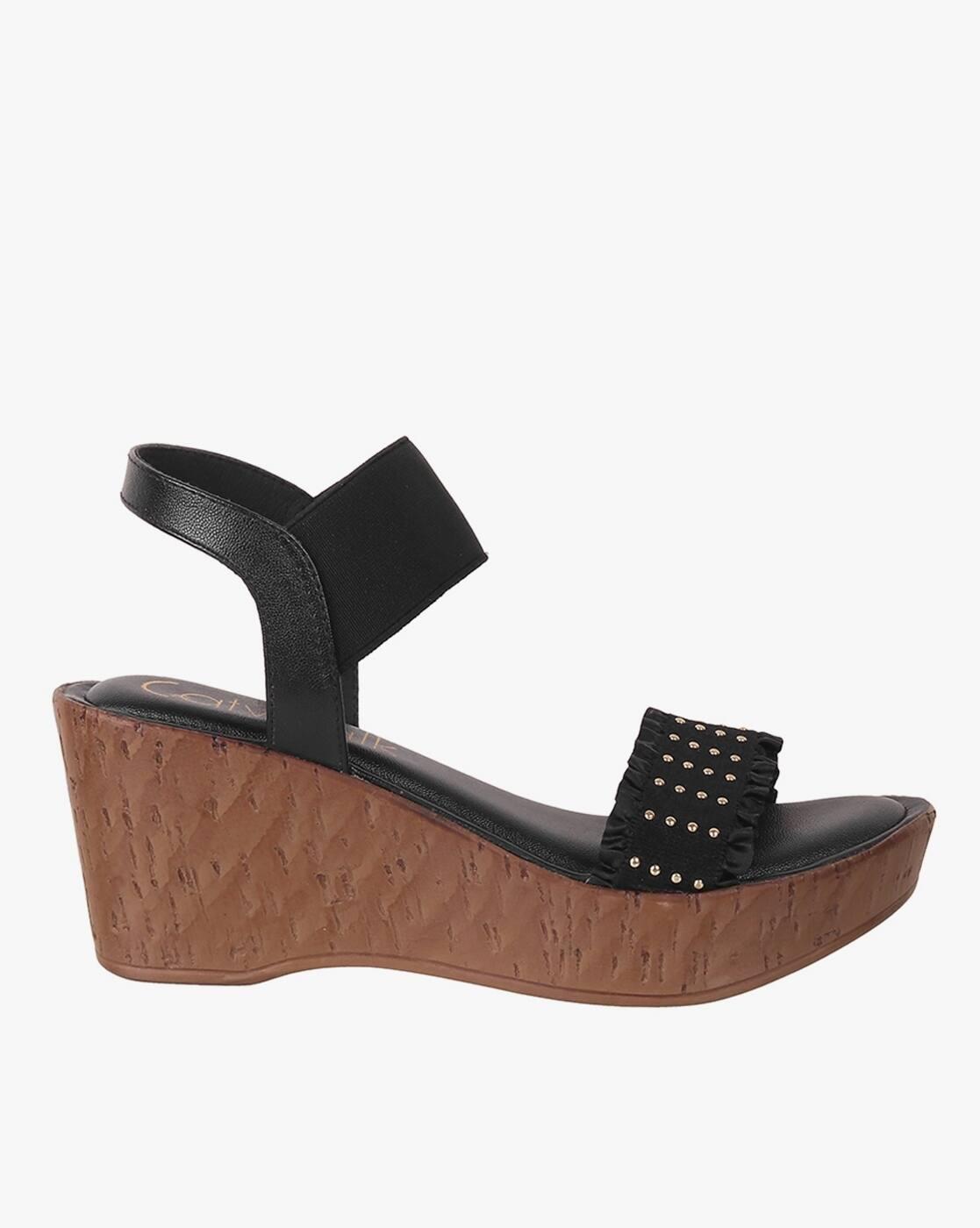 Women Embellished Wedges