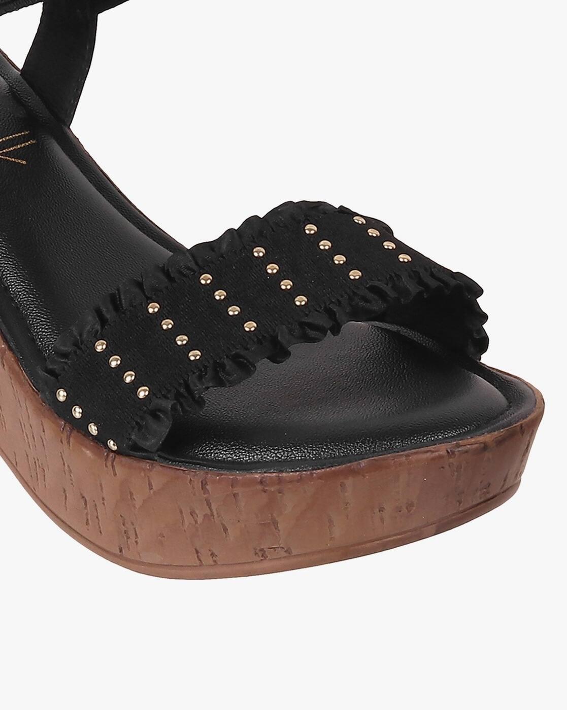 Women Embellished Wedges