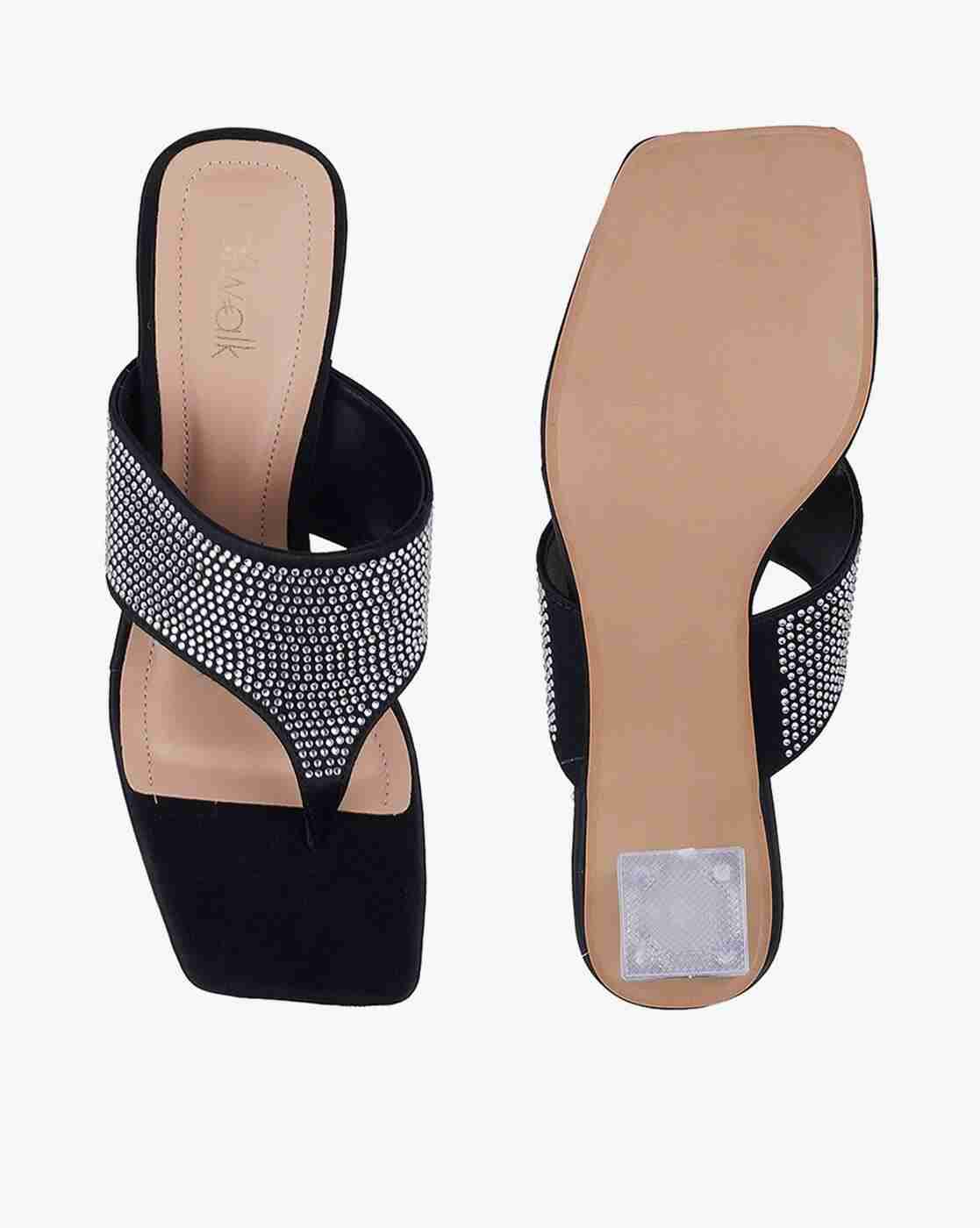 Women Embellished Block Heeled Sandals