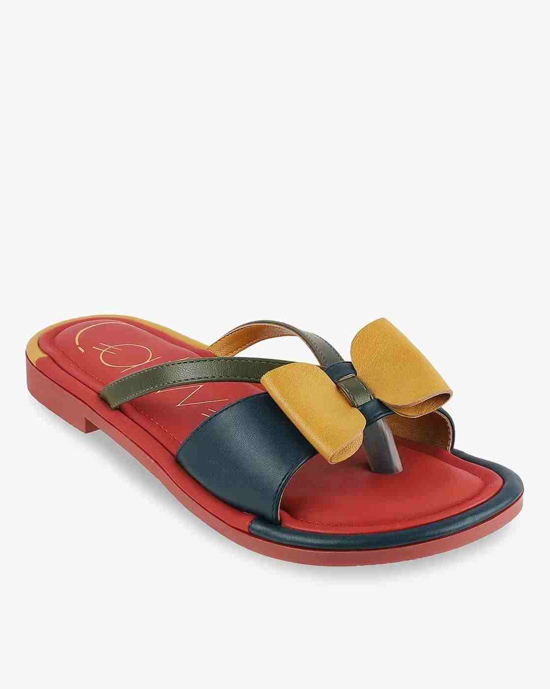 Women Open-Toe Slip-On Sandals