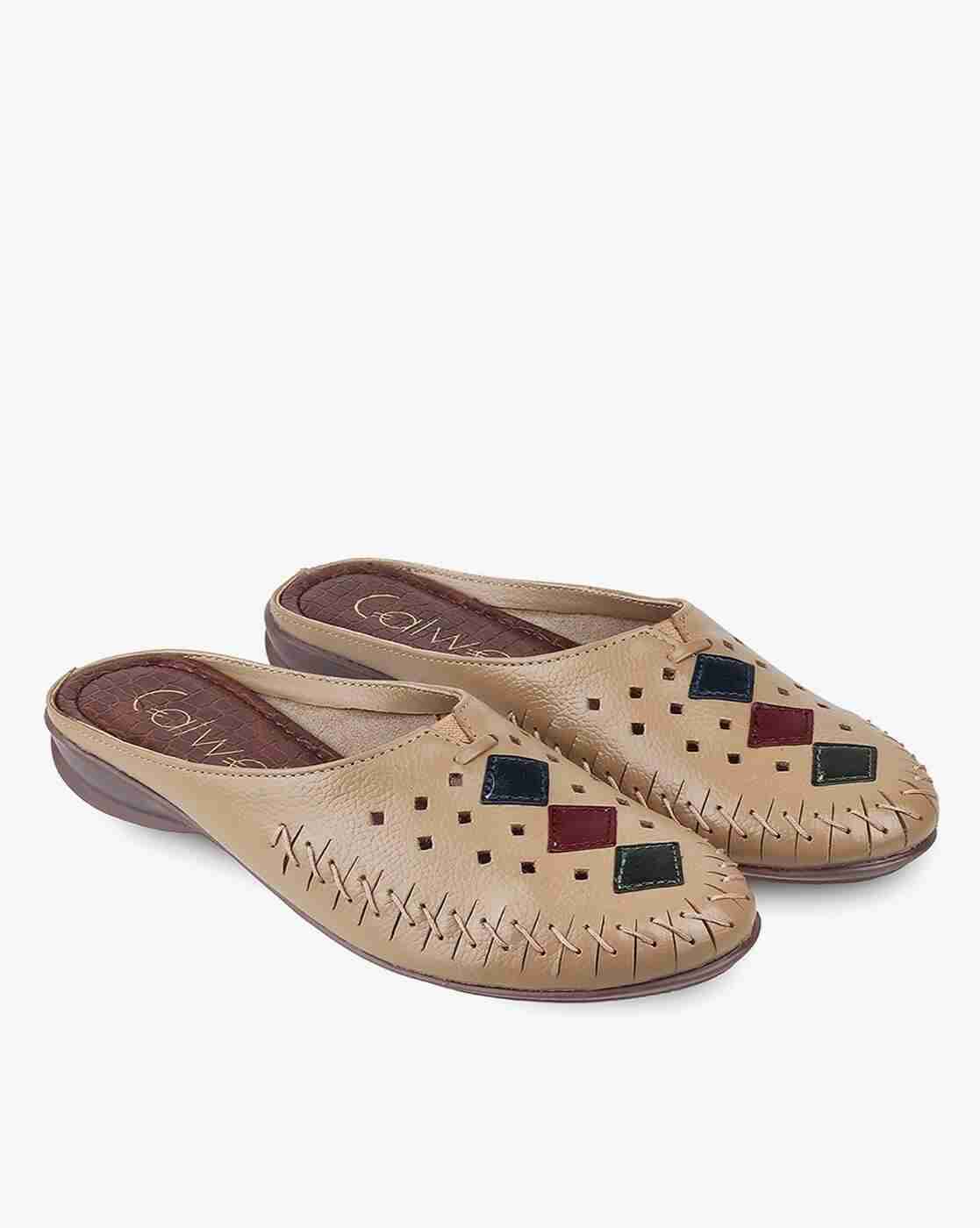 Women Slip-On Heeled Sandals