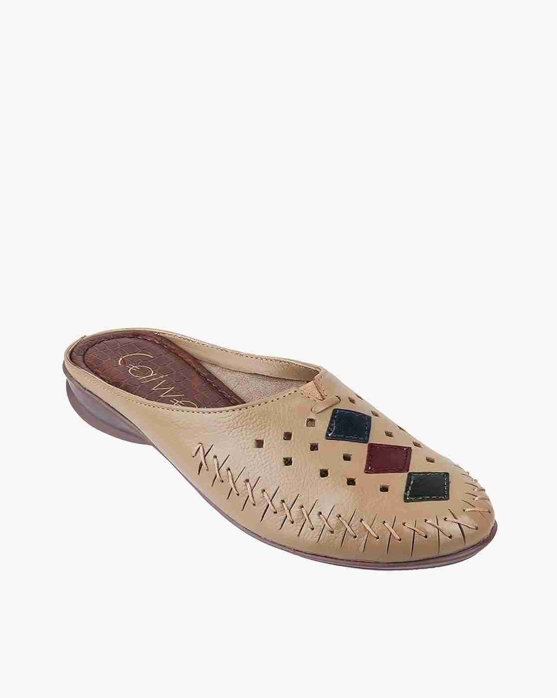 Women Slip-On Heeled Sandals
