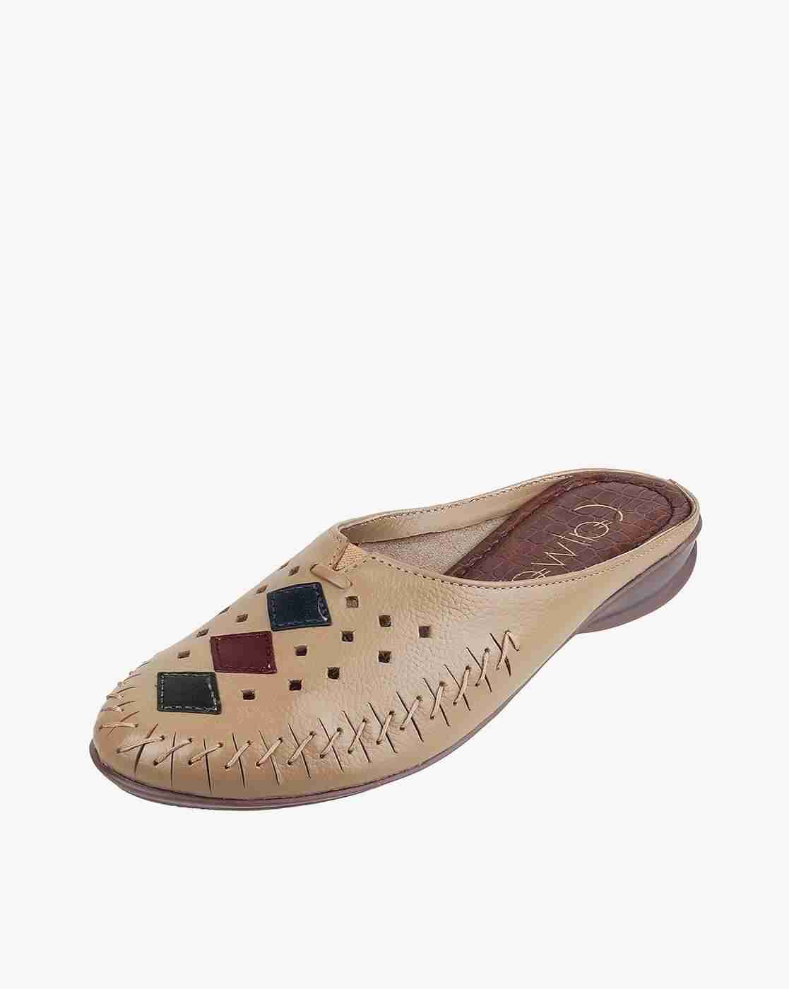 Women Slip-On Heeled Sandals