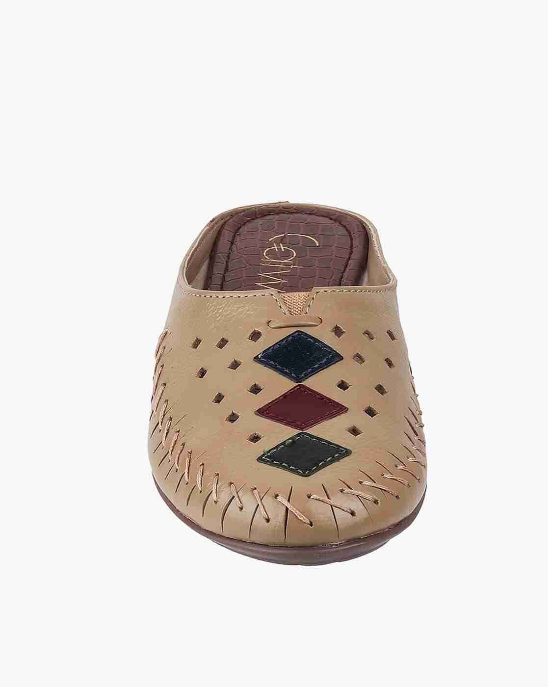 Women Slip-On Heeled Sandals
