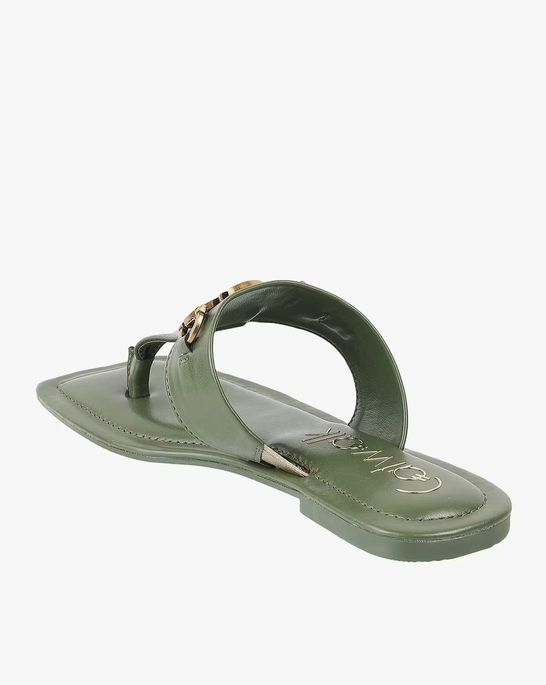 Women Platforms with Metal Accent