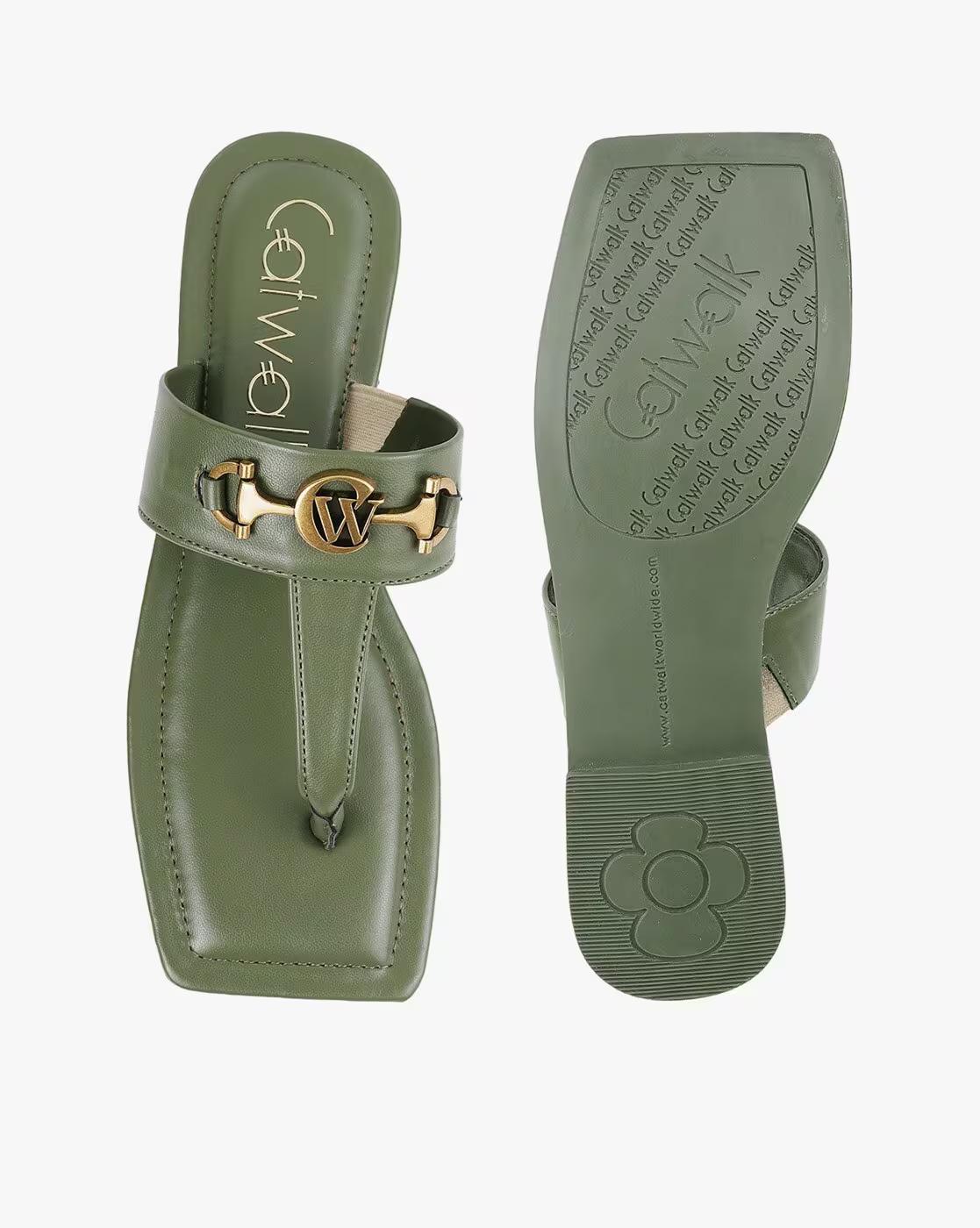 Women Platforms with Metal Accent