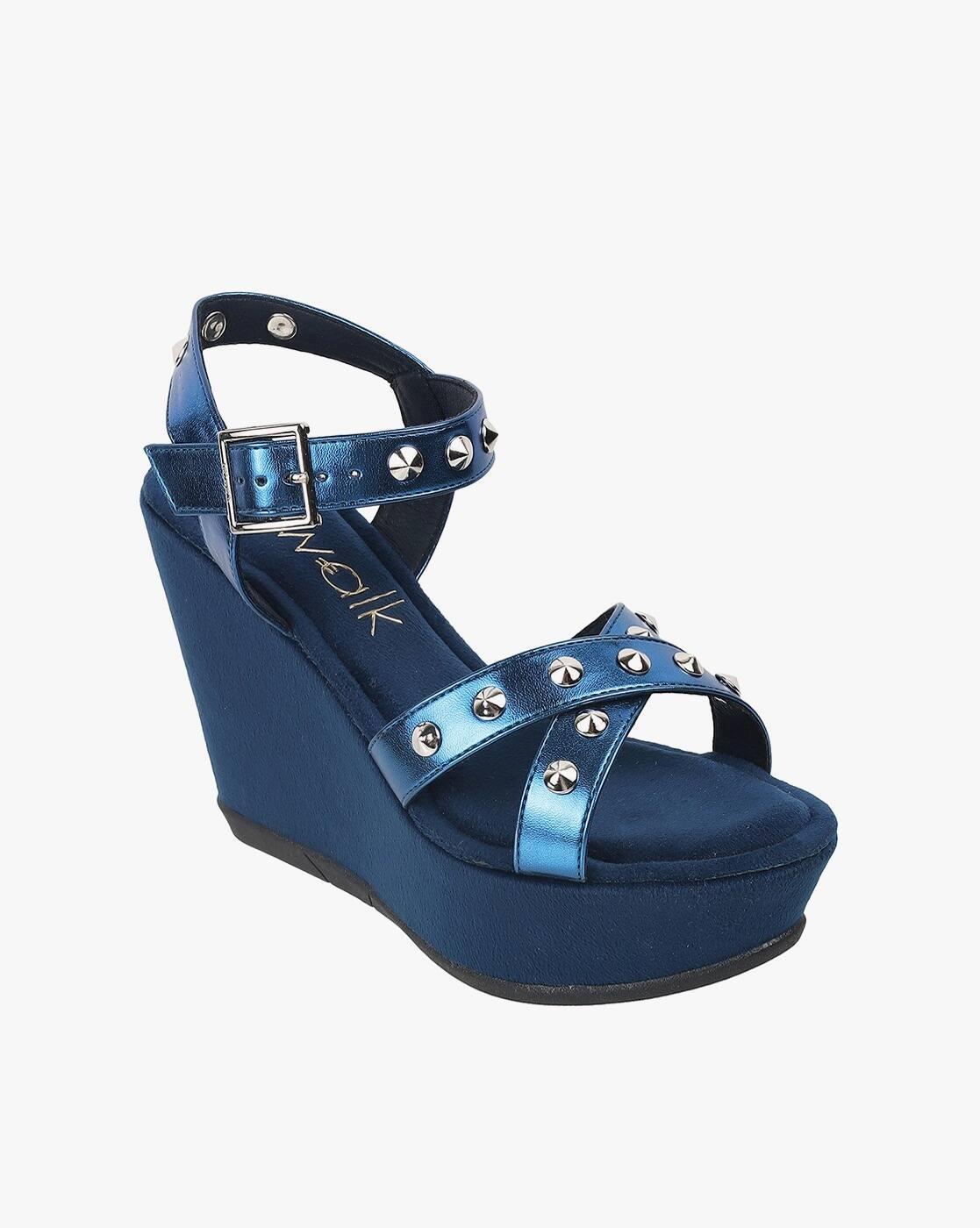 Women Embellished Wedges