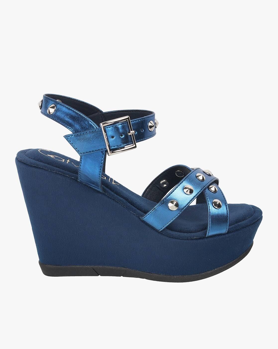 Women Embellished Wedges