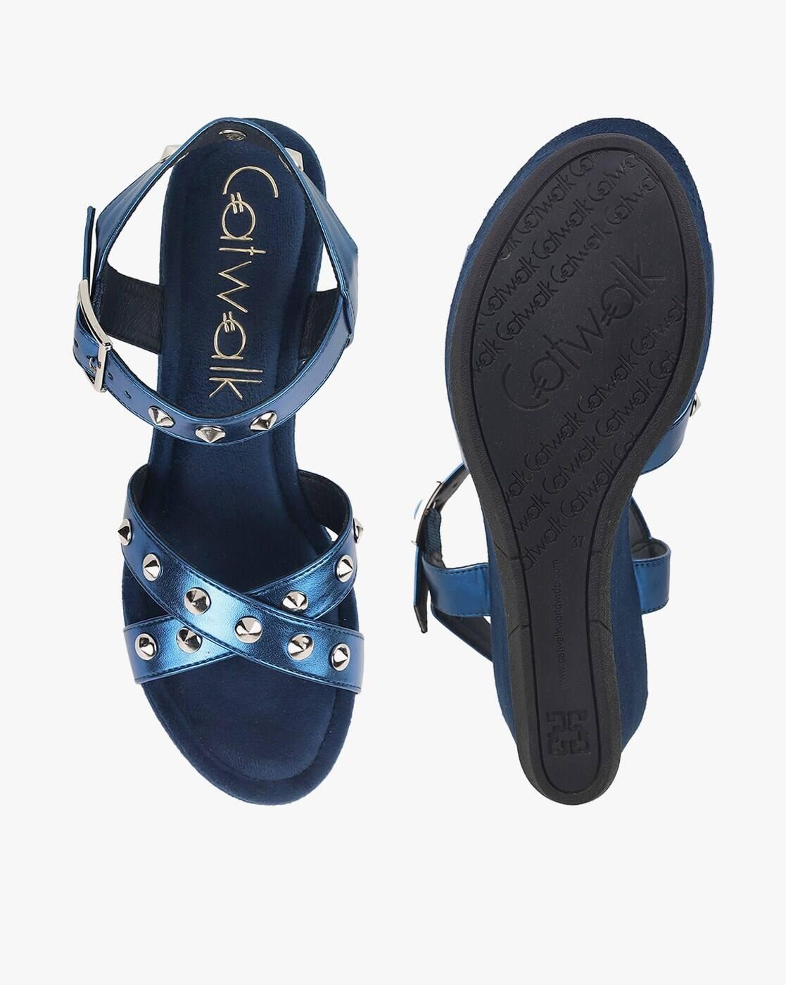 Women Embellished Wedges