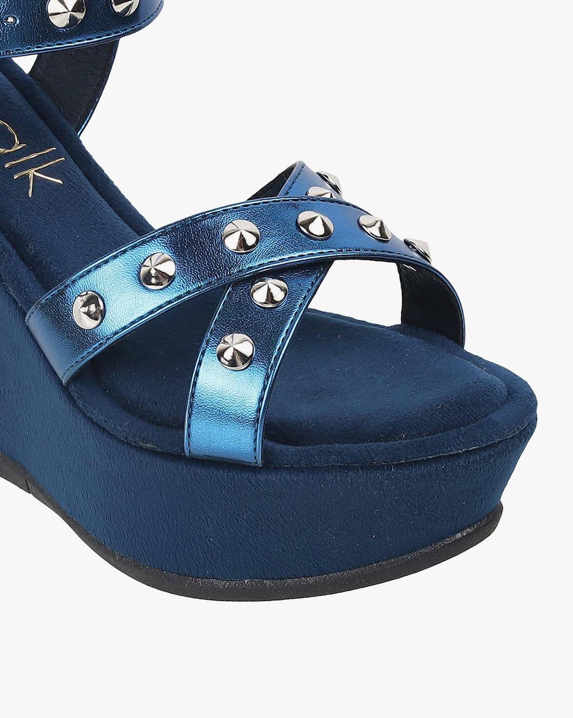 Women Embellished Wedges