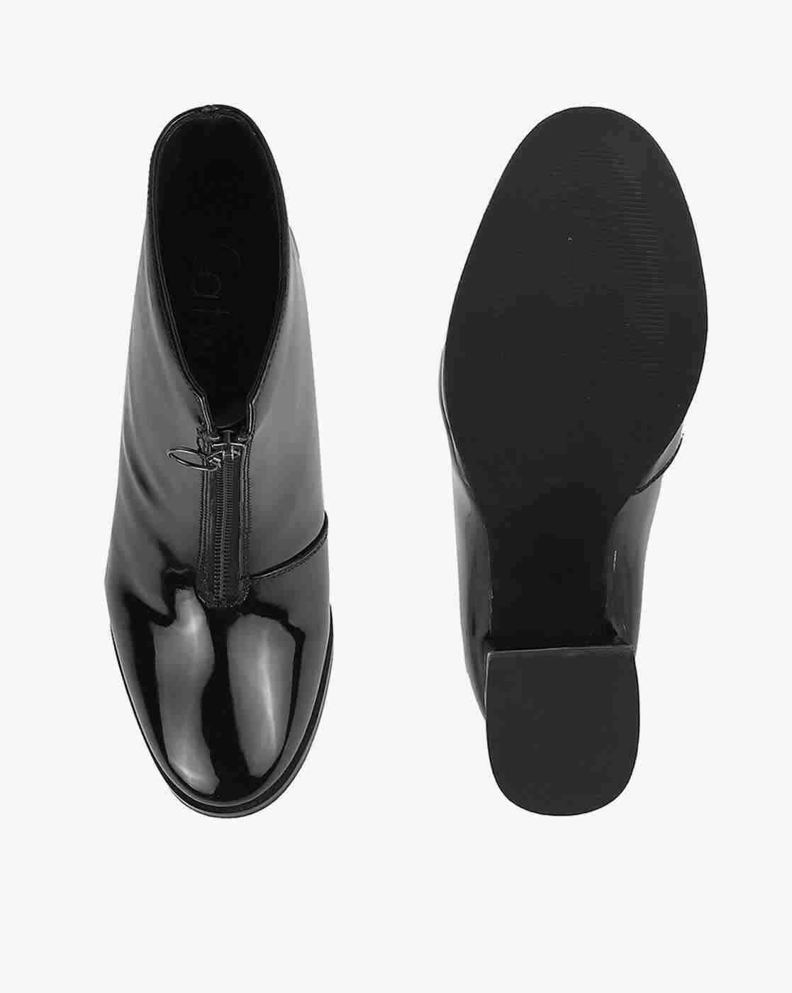 Women Heeled Ankle-Length Boots