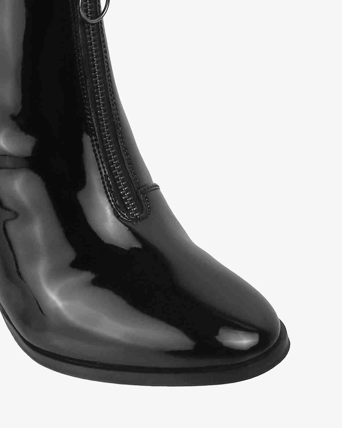 Women Heeled Ankle-Length Boots