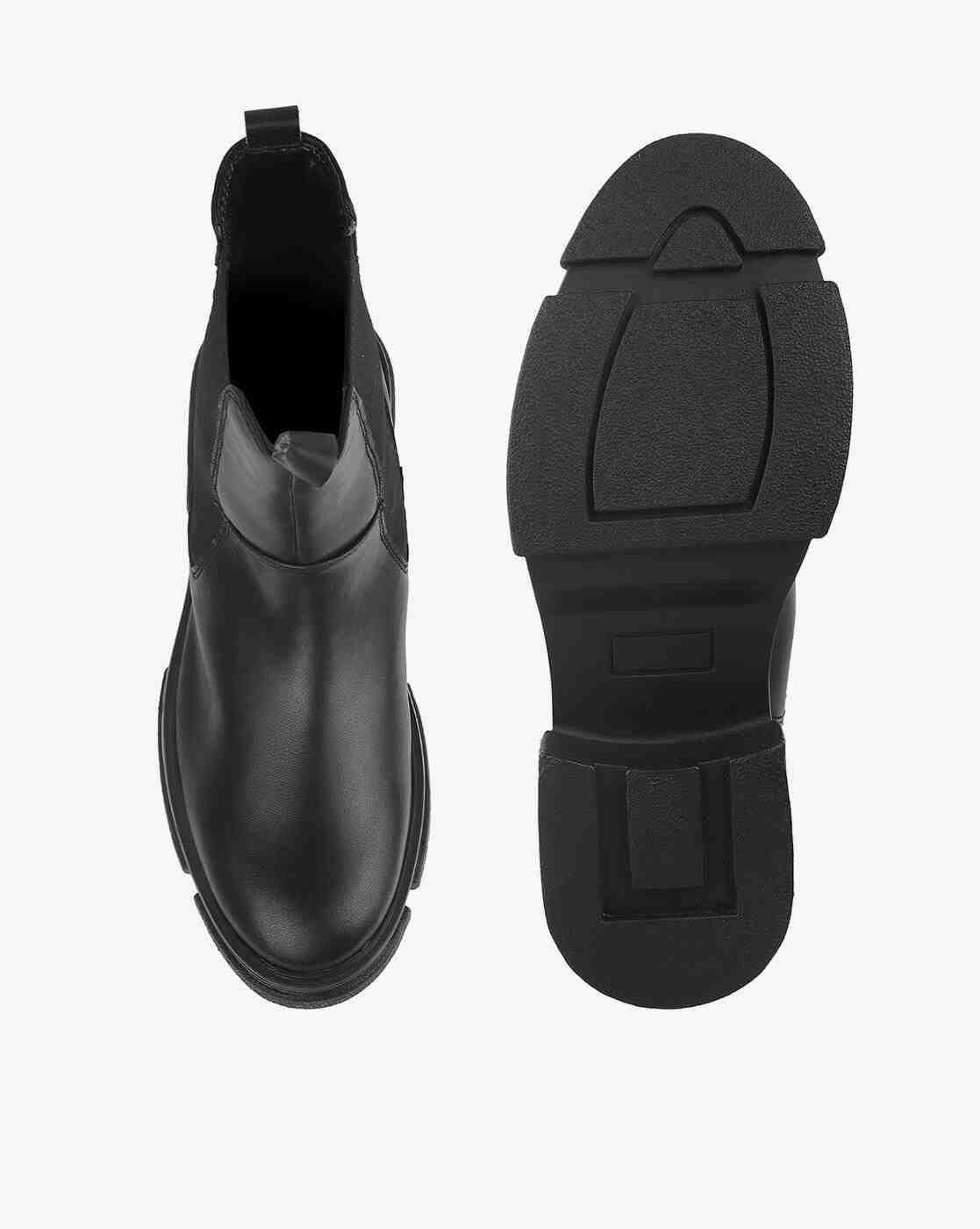 Women Slip-On Mid-Calf Length Boots