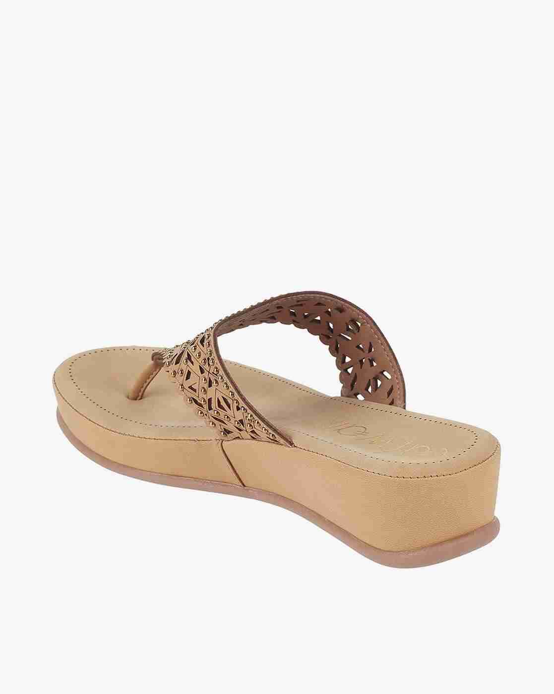 Women Thong-Strap Wedges