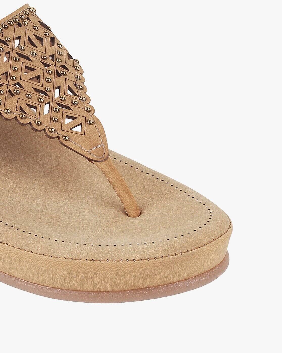 Women Thong-Strap Wedges