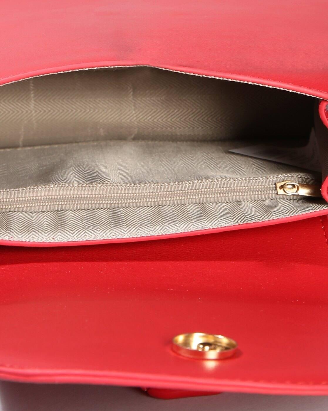 Women Chain-Link Strap Sling Bag